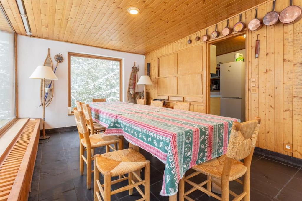 Chalet Robaumont - Grand Chalet Familial Proche Du Centre Et Des Pistes Courchevel Bagian luar foto